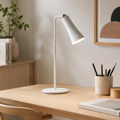 lampe de bureau sans fil blanche magnetique 3 en 1