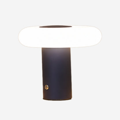 lampe de bureau sans fil bleu variante produit esthetique spatiale scandinave