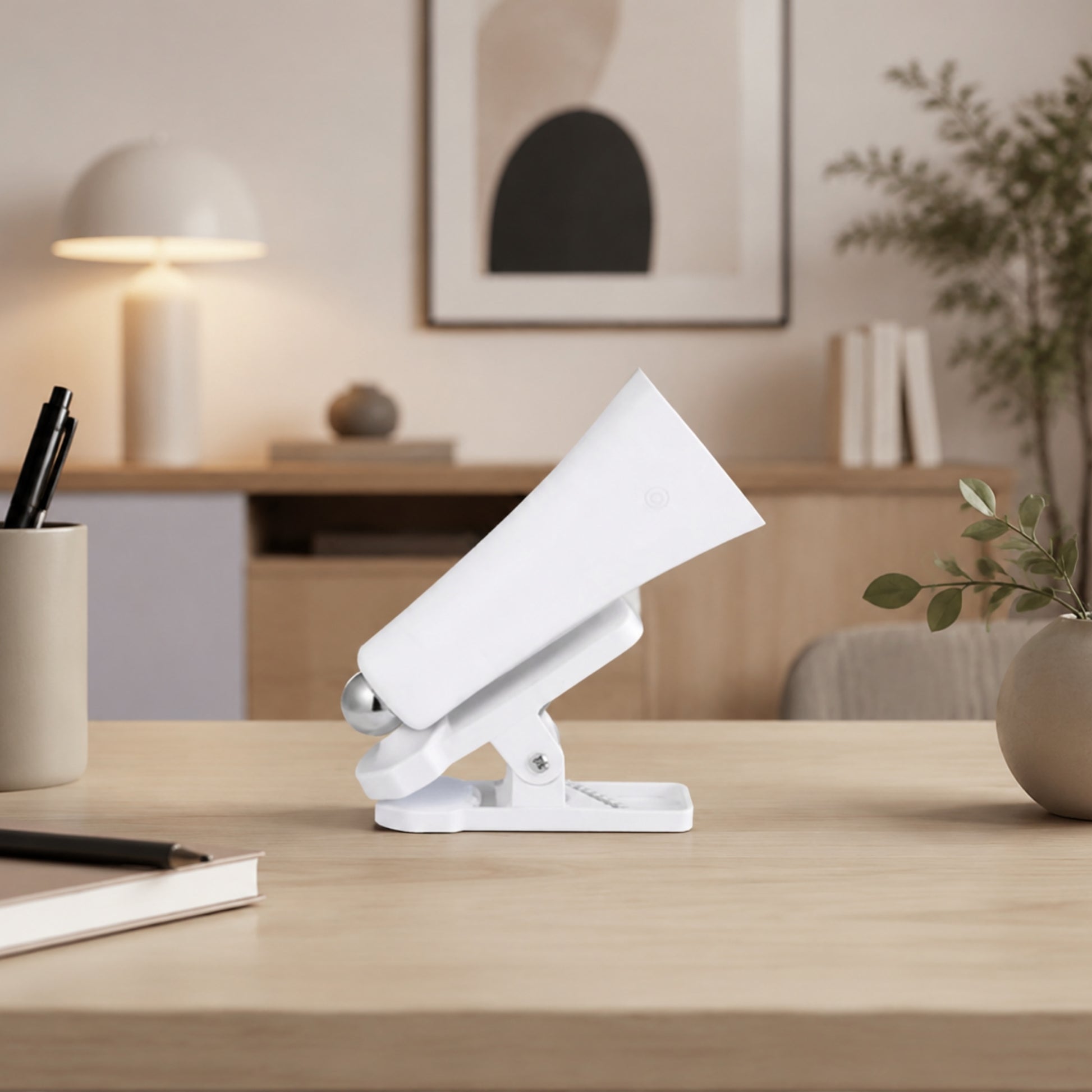 lampe de bureau sans fil pince vu rapproche magnetique 3 en 1