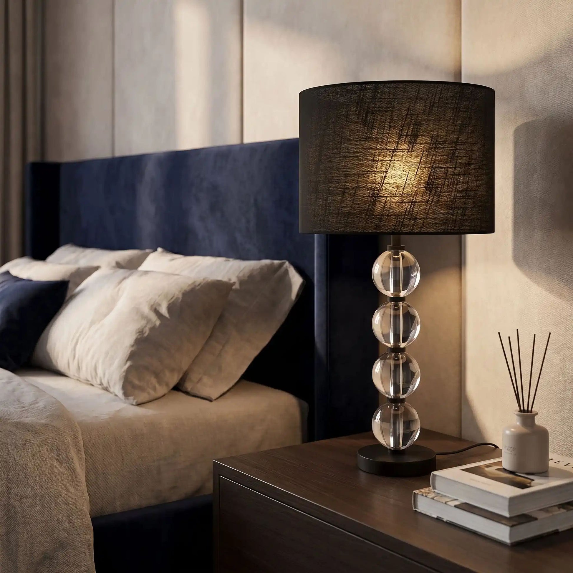 lampe de chevet chambre light luxury raffine