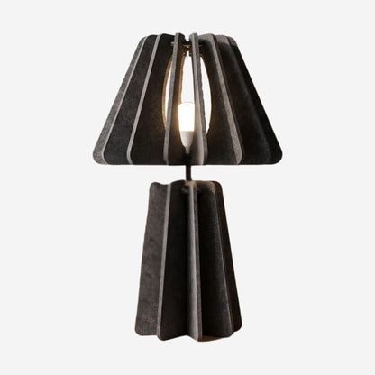 lampe de chevet design gris fonce fiche produit ecoresponsable pet recycle