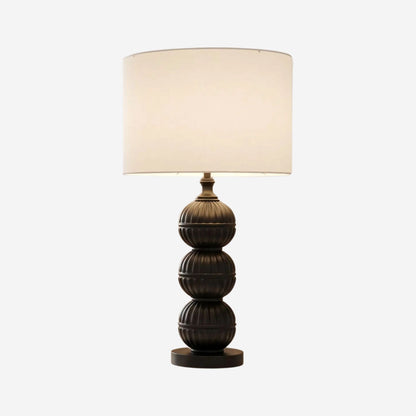 lampe de chevet fiche produit orbes noir mat