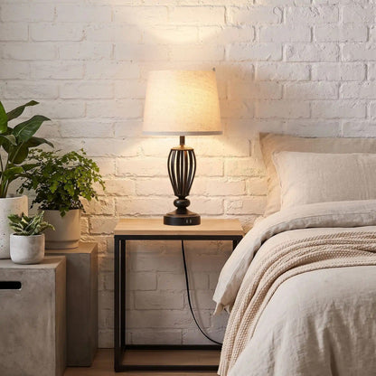 lampe de chevet tactile vintage industriel 3 intensites