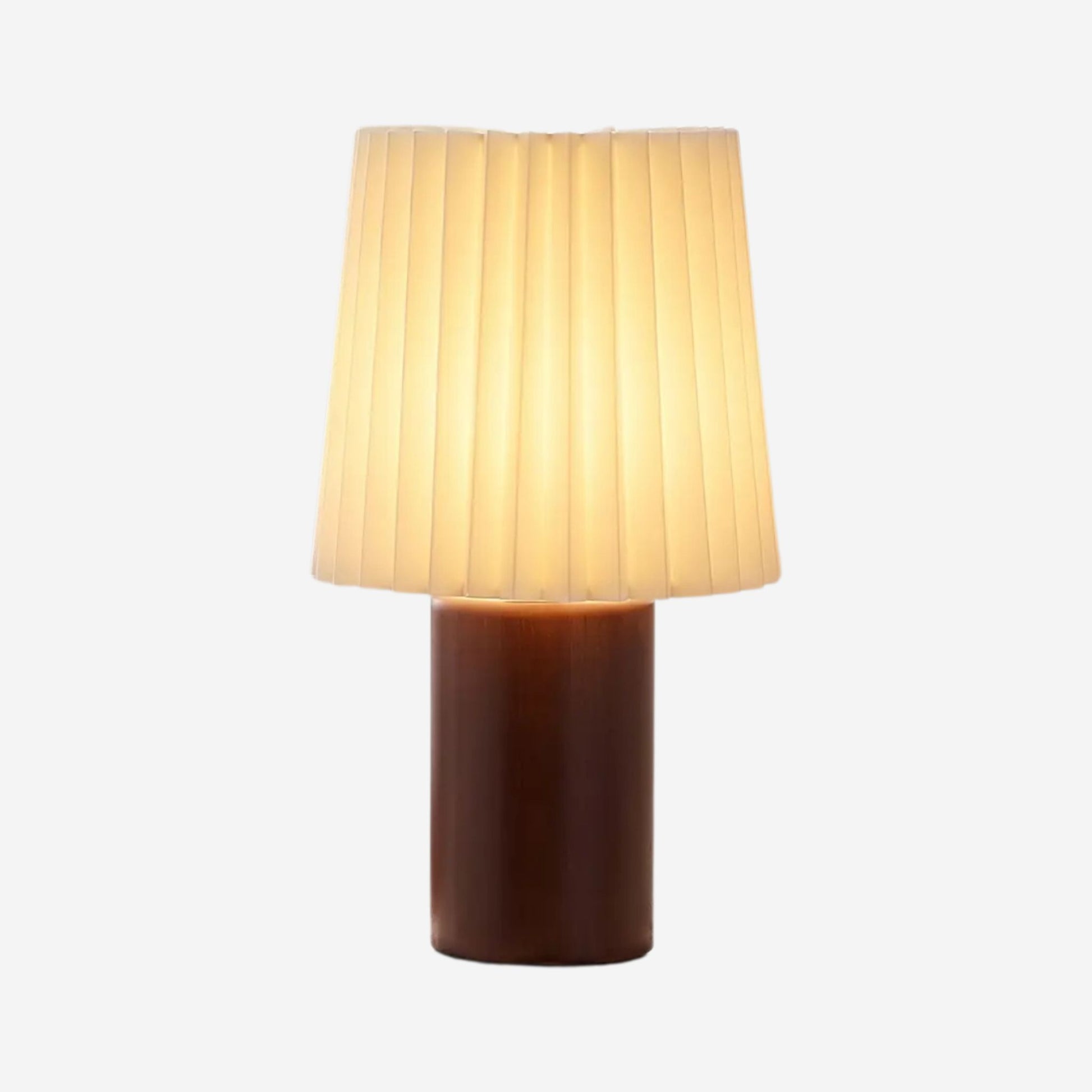lampe de table en bois fiche produit naturelle vintage