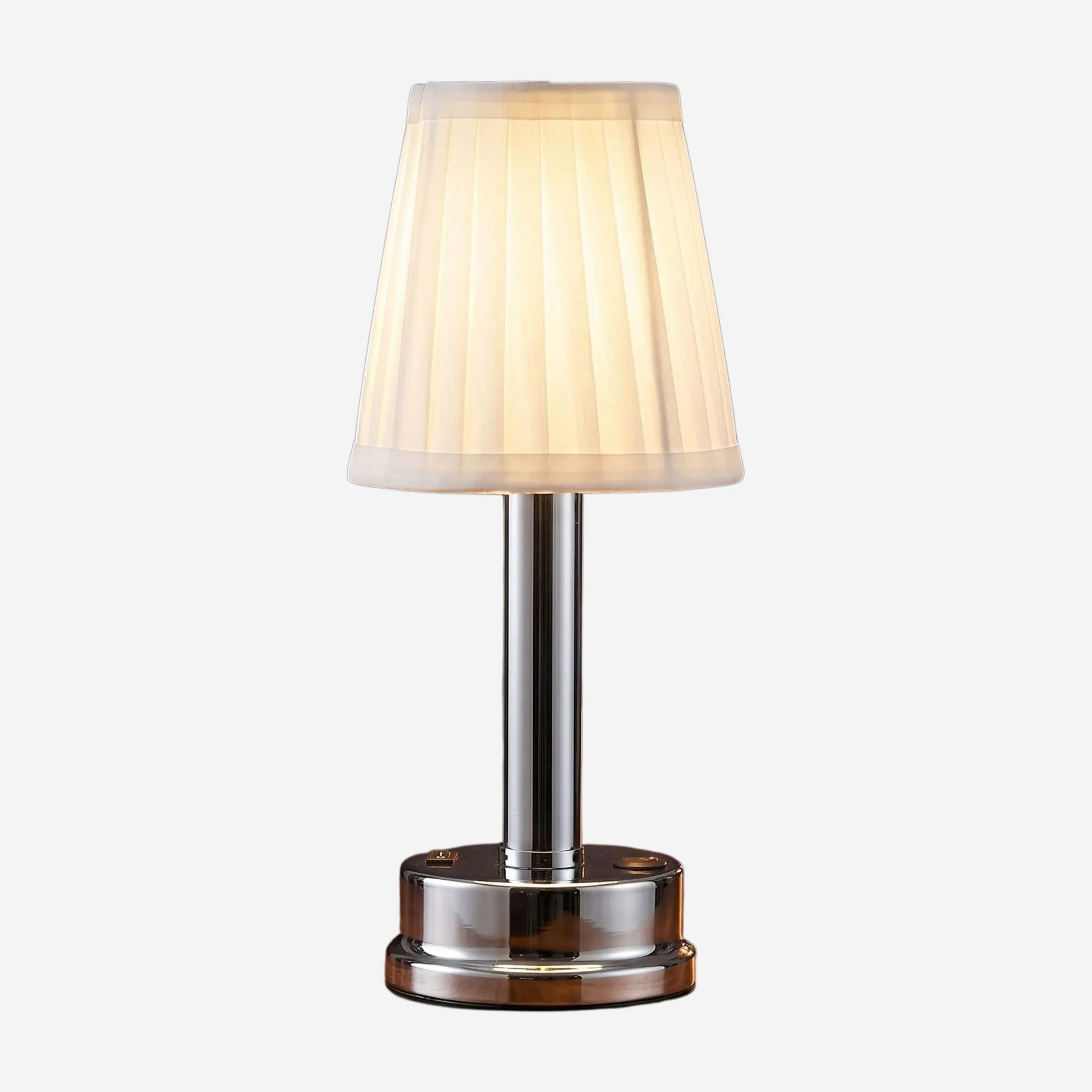 lampe de table sans fil argent variante produit deco bar