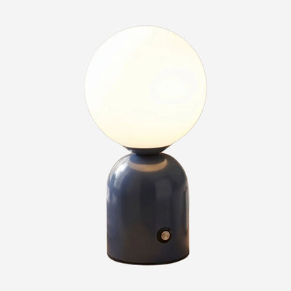 lampe de table sans fil bleu marine variante produit petite coloree