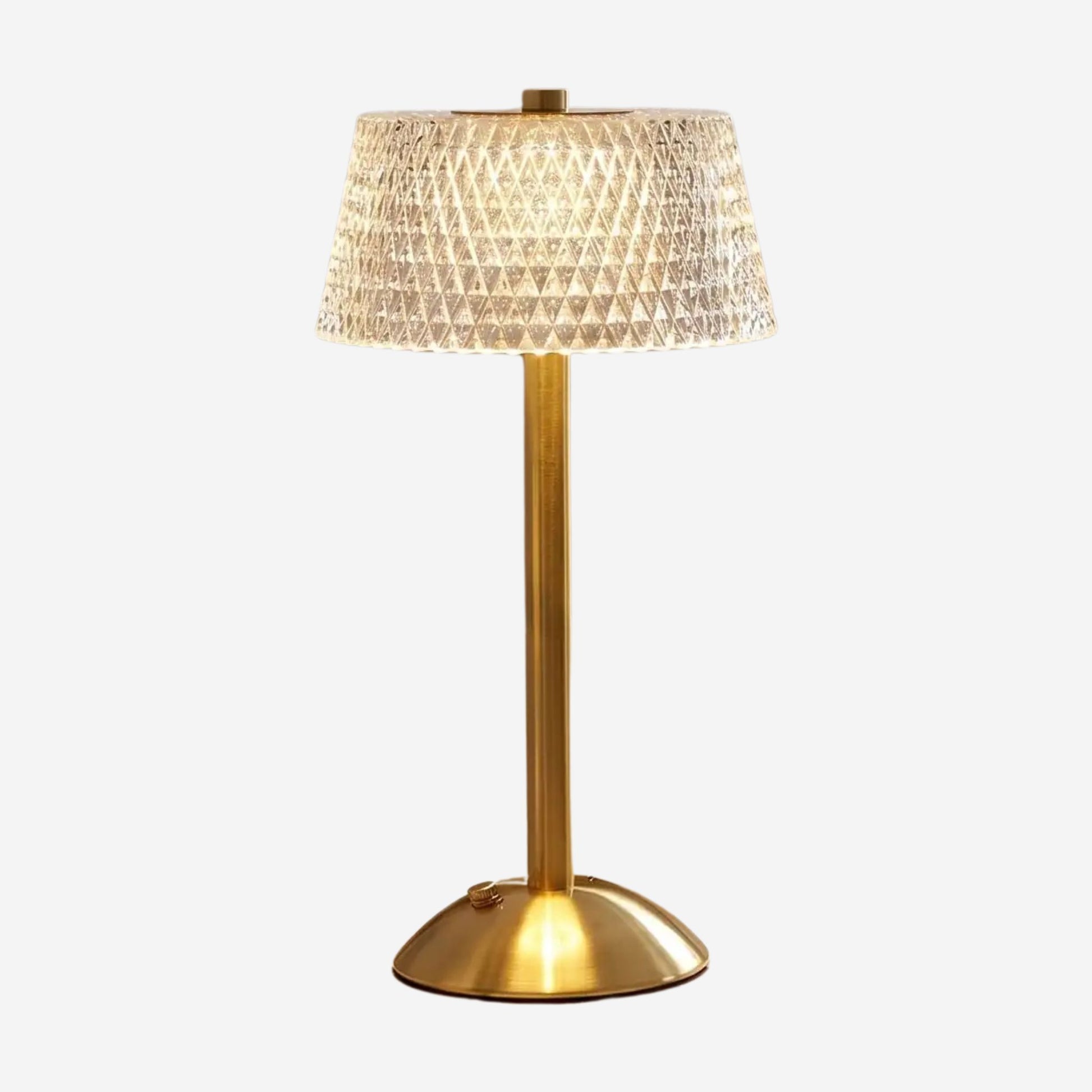 lampe de table sans fil variante produit lumiere diamant