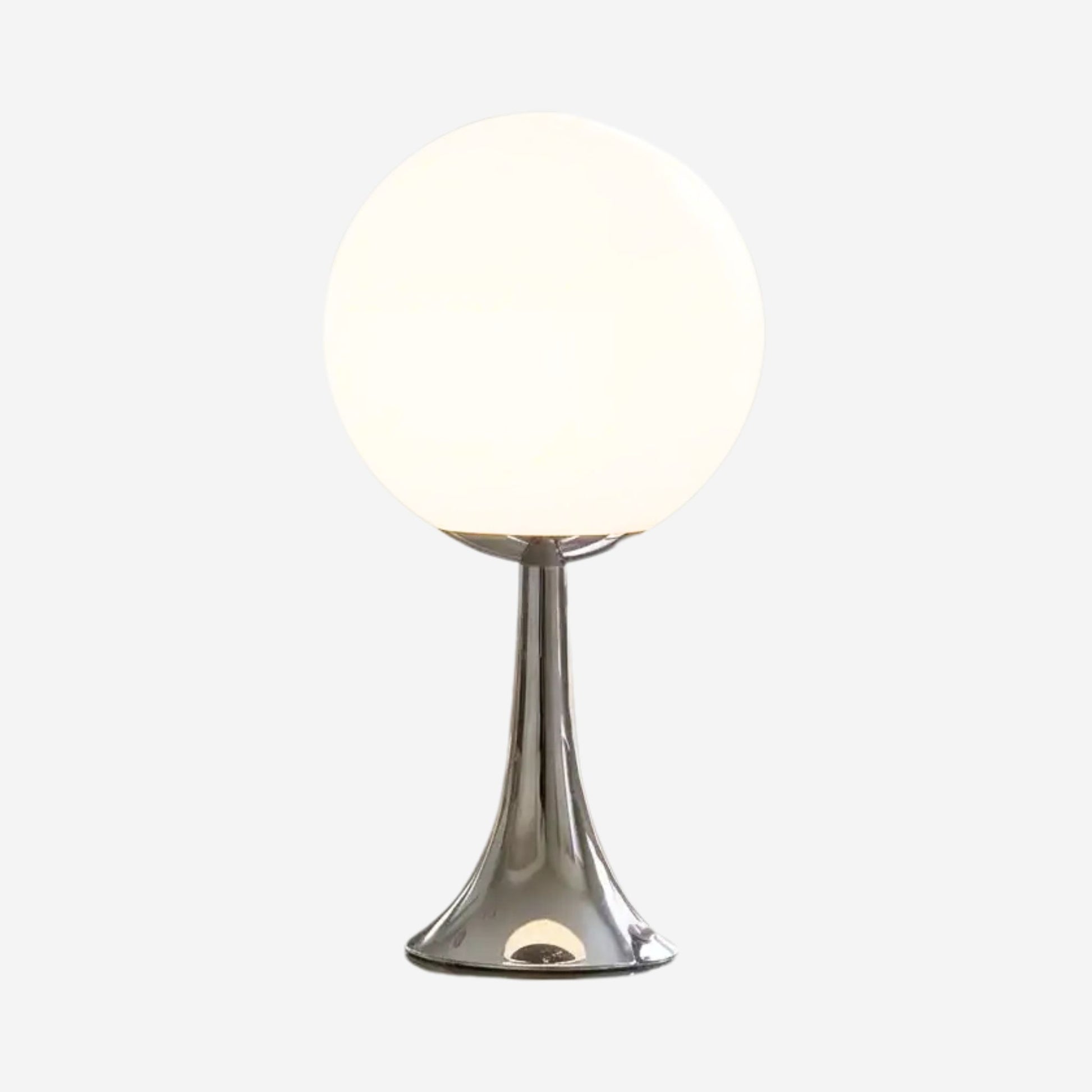 lampe de table space age blanc fiche produit space age design