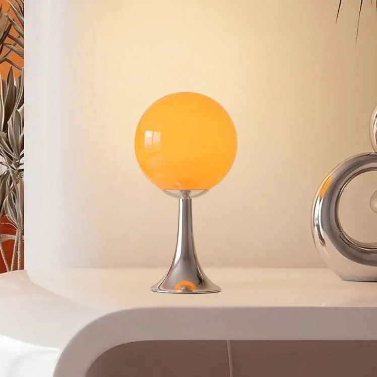 lampe de table space age console vue rapproche space age design