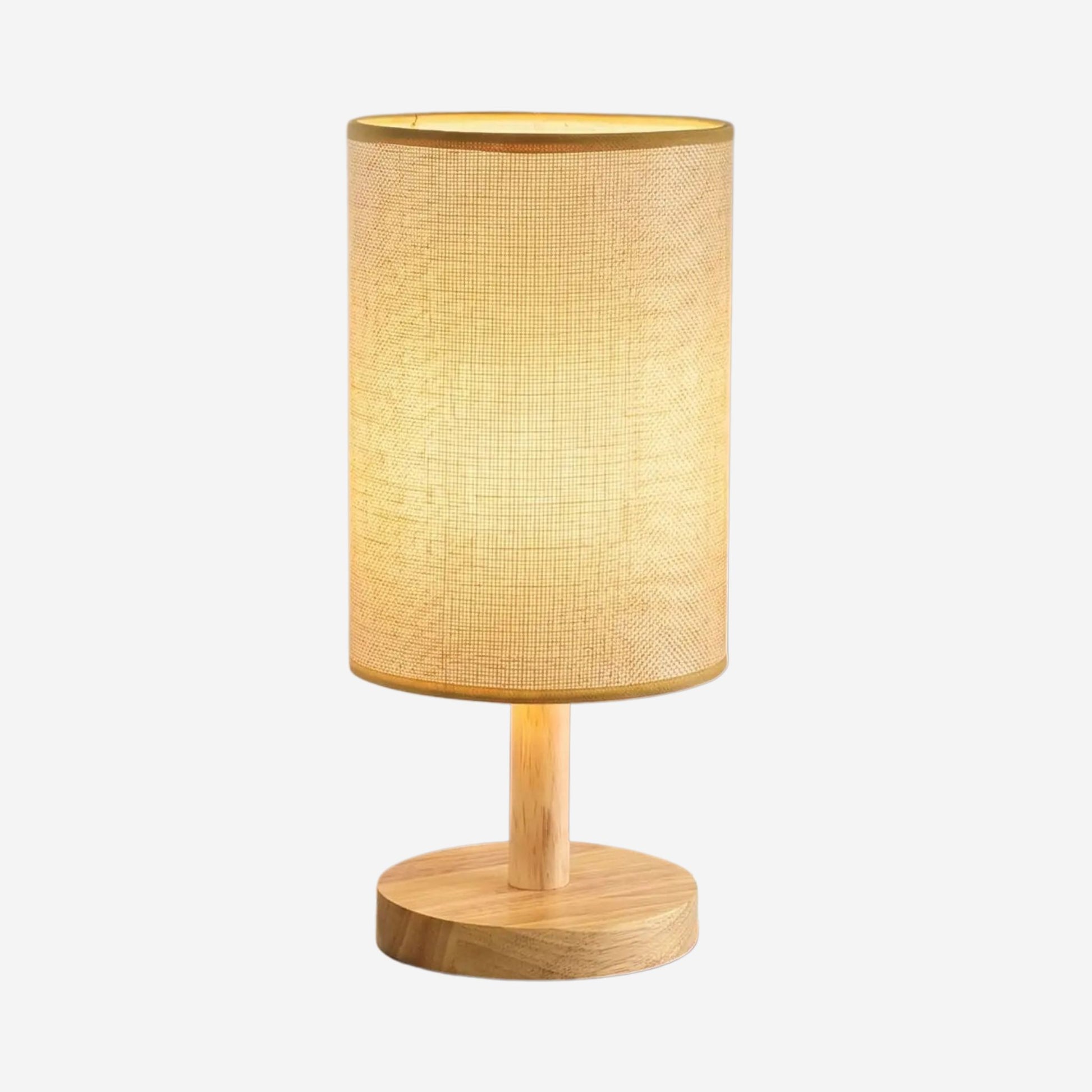 lampe de table tissus jaune variante produit organique