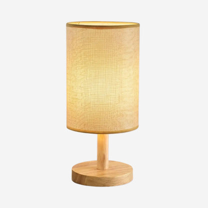 lampe de table tissus jaune variante produit organique