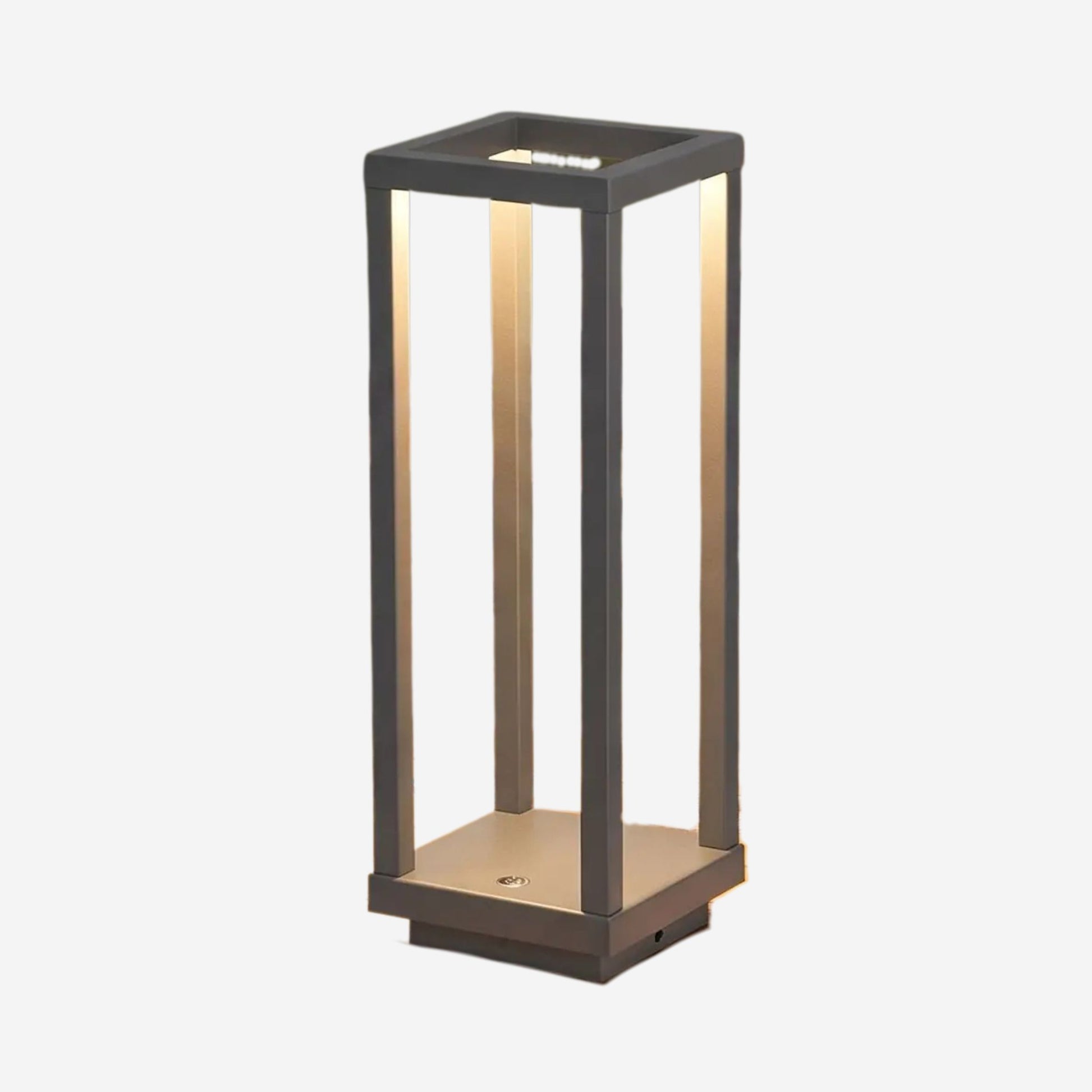 lampe led sans fil couleur gris fiche produit geometrique ligne minimaliste