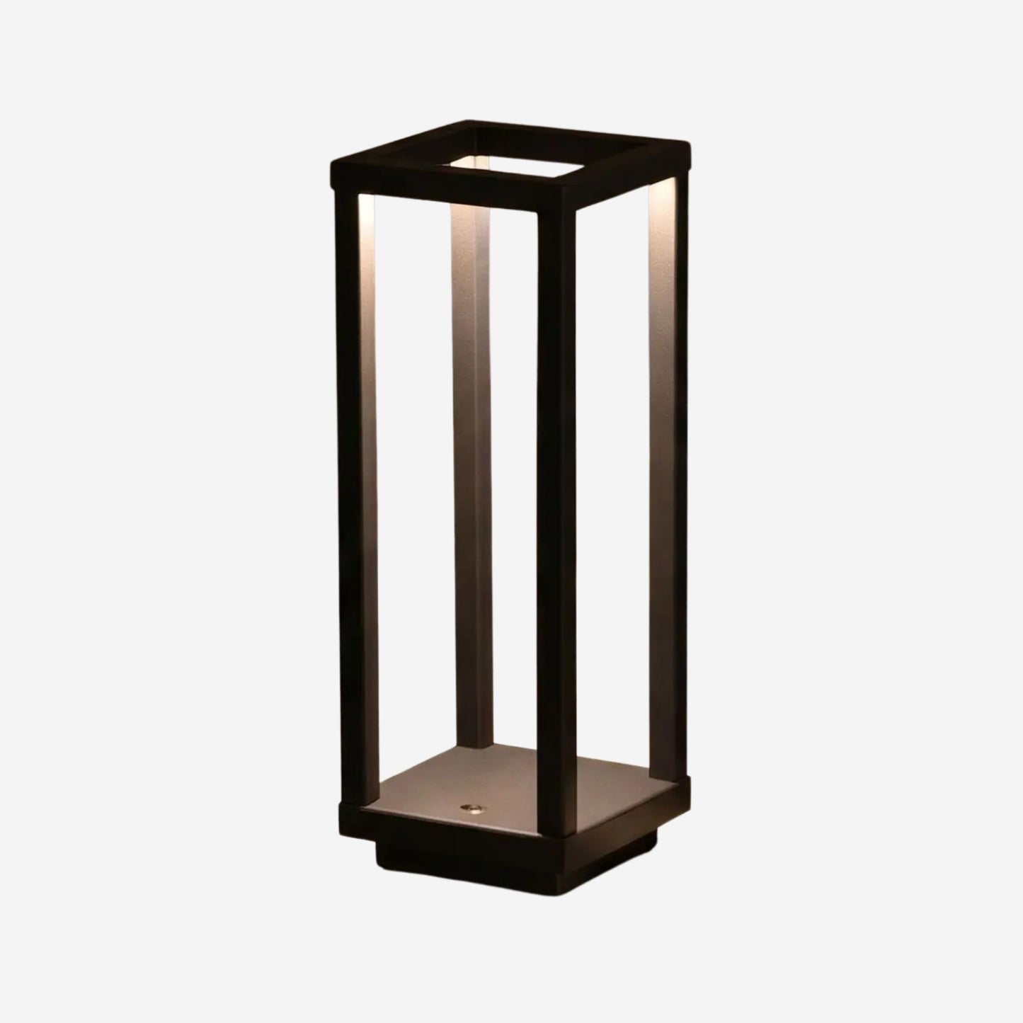 lampe led sans fil noir variante produit geometrique ligne minimaliste