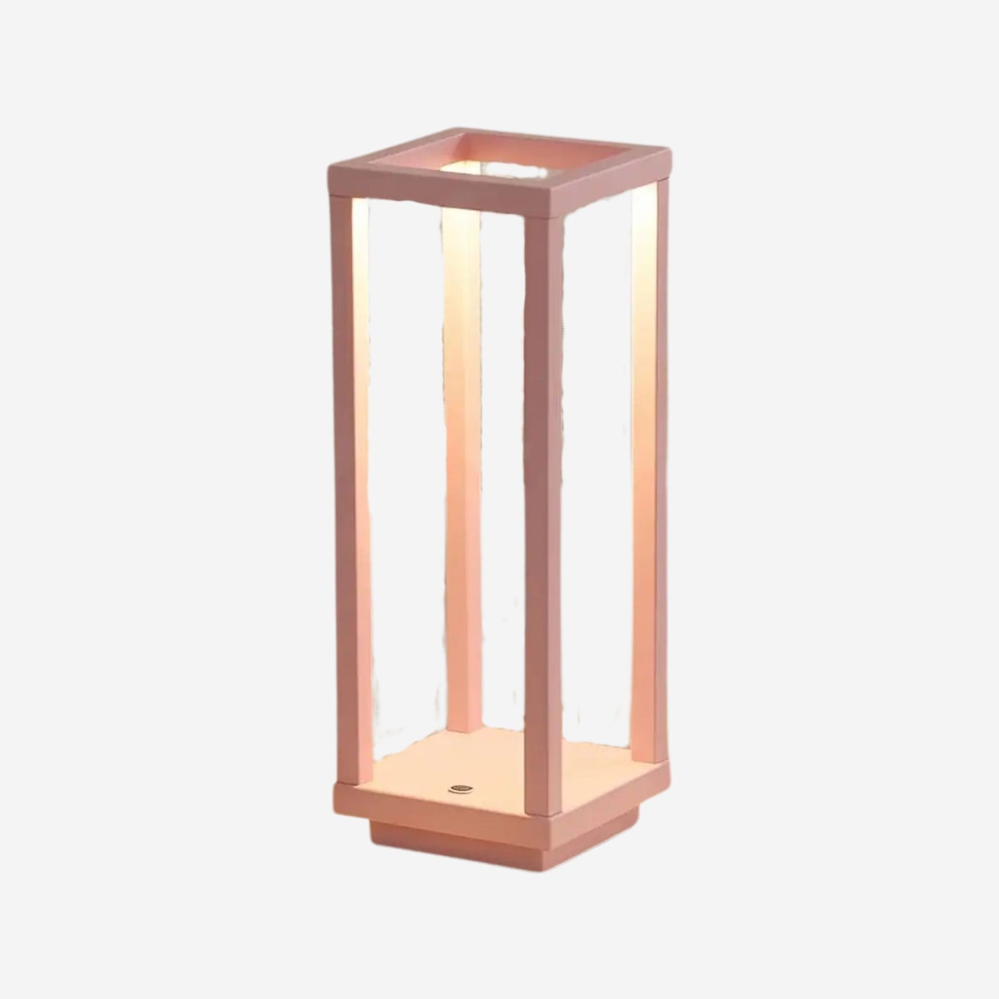 lampe led sans fil rose fiche produit geometrique ligne minimaliste
