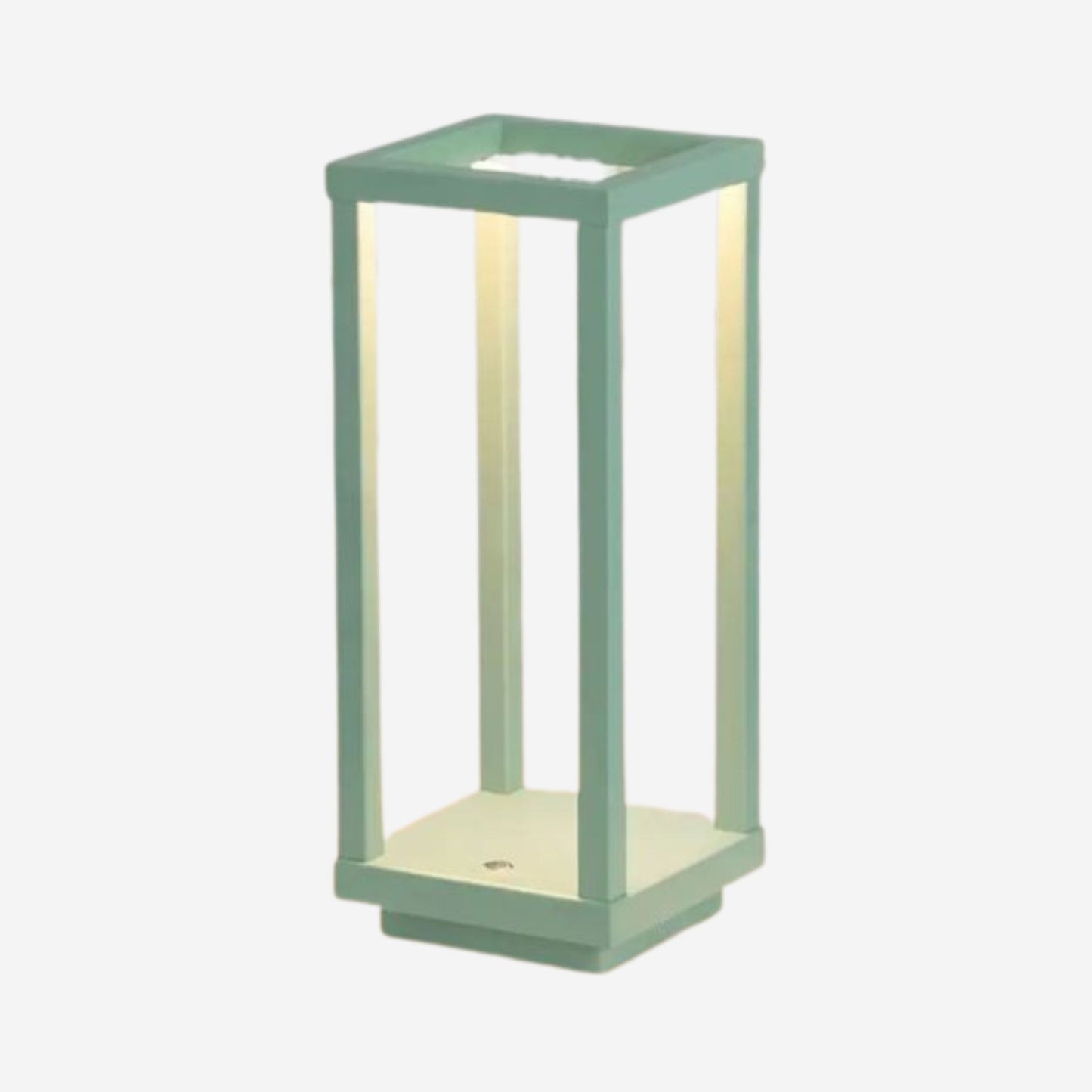 lampe led sans fil vert menthe variante produit geometrique ligne minimaliste