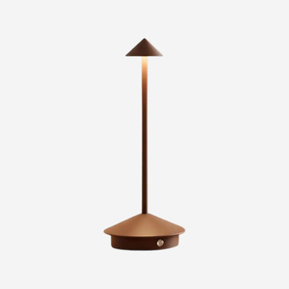 lampe rechargeable marron variante produit abat jour mignon