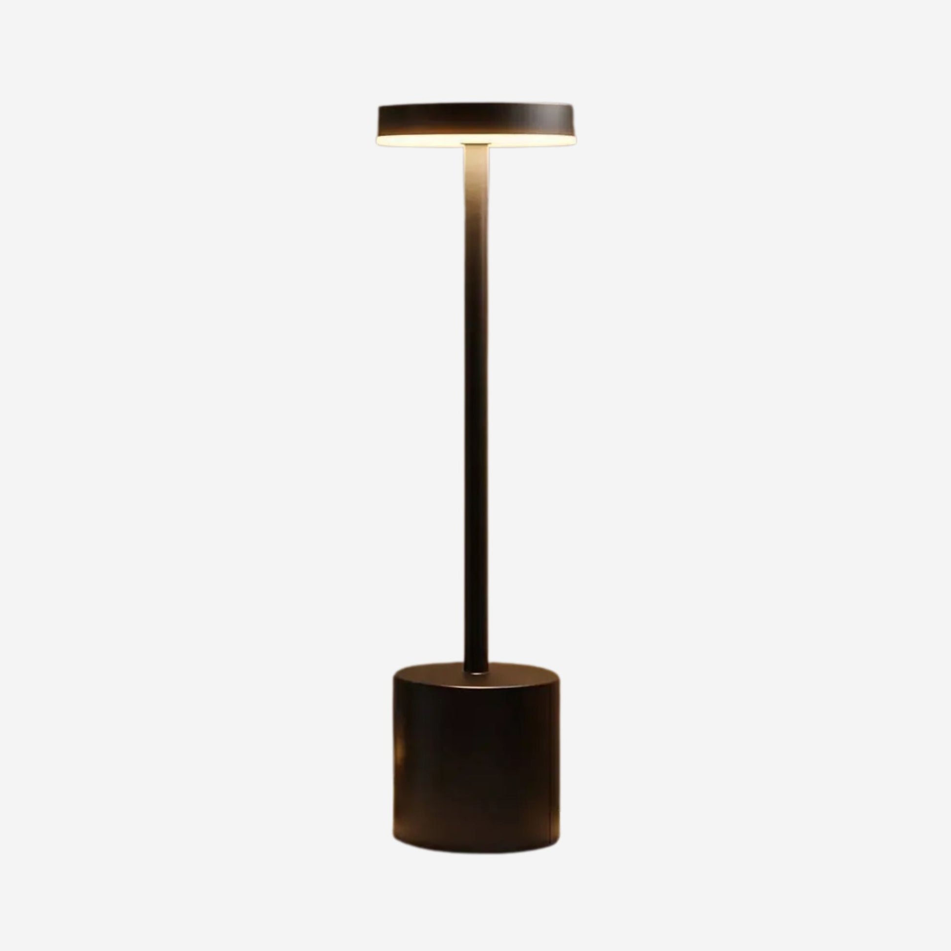 lampe rechargeable noir fiche produit elegance