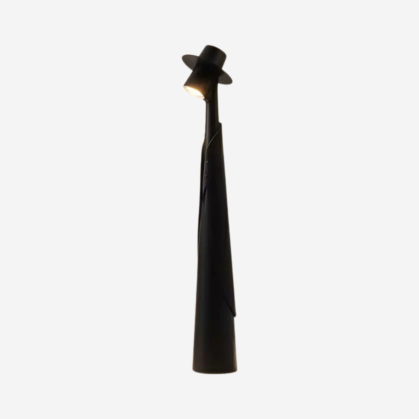 lampe rechargeables sans fil noir variante produit figurine minimaliste