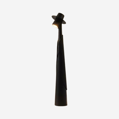 lampe rechargeables sans fil noir variante produit figurine minimaliste