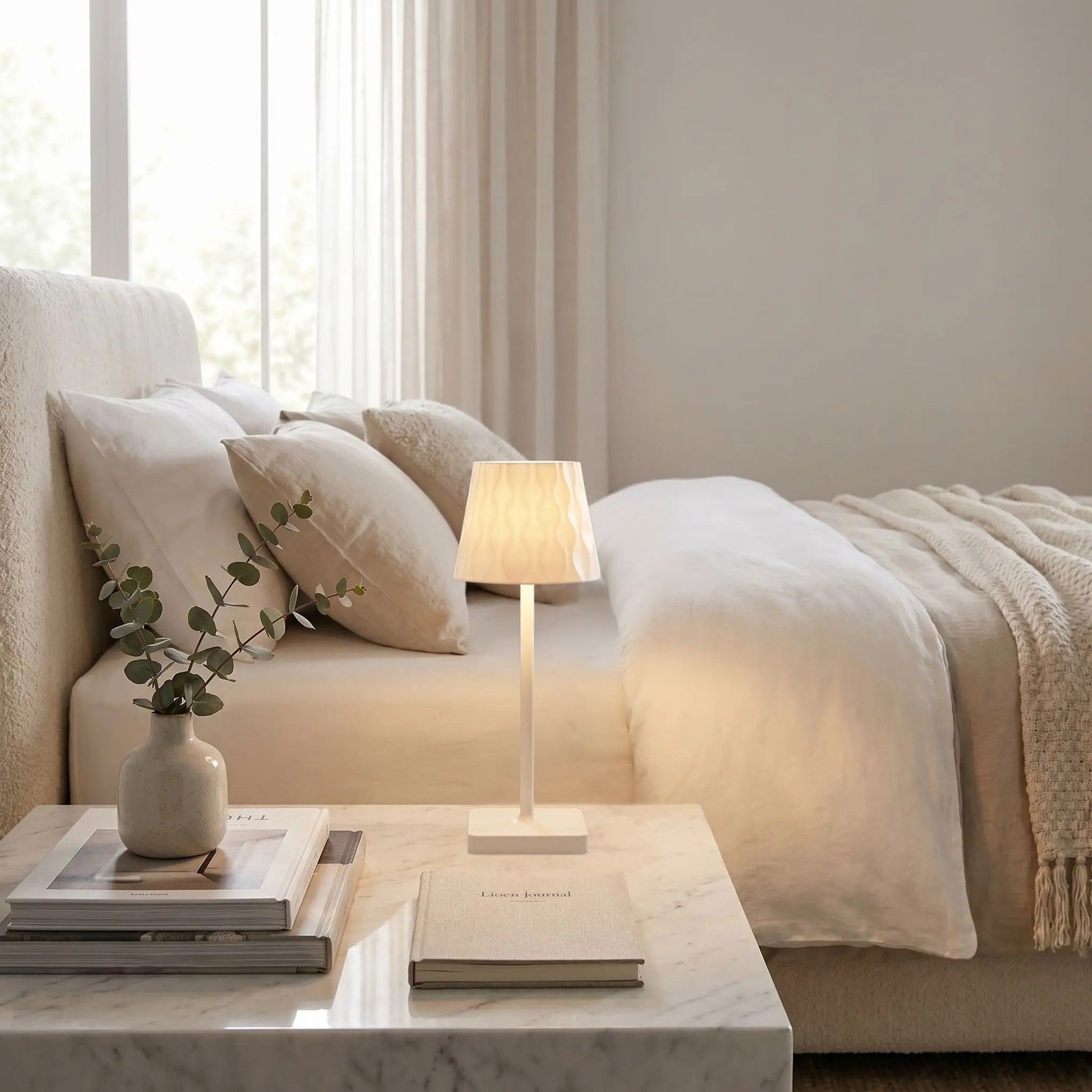 lampe sans fil blanc lumina nomade