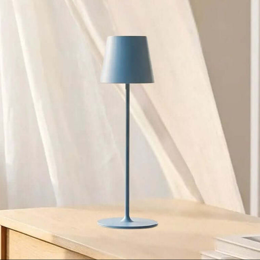 lampe sans fil bleu leger fenetre ouverte autonomie durable