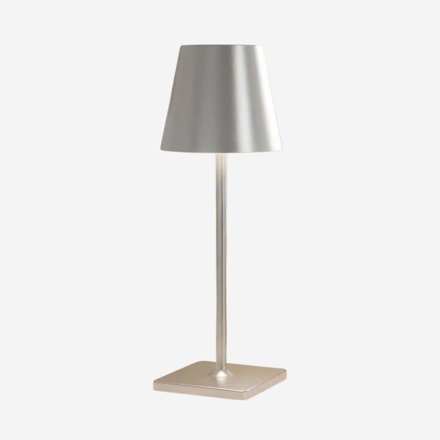 lampe sans fil couleur argent variante produit nomade led 5w