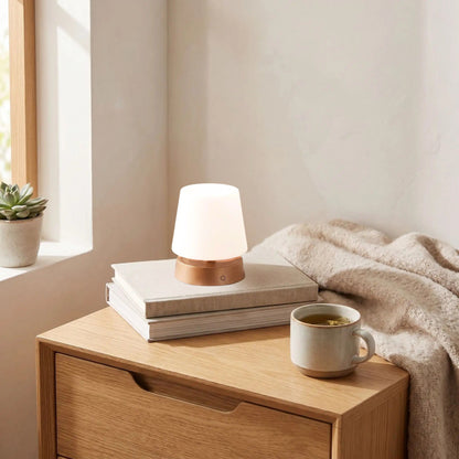 lampe sans fil couleur cuivre chevet hauteur minimum hauteur telescopique