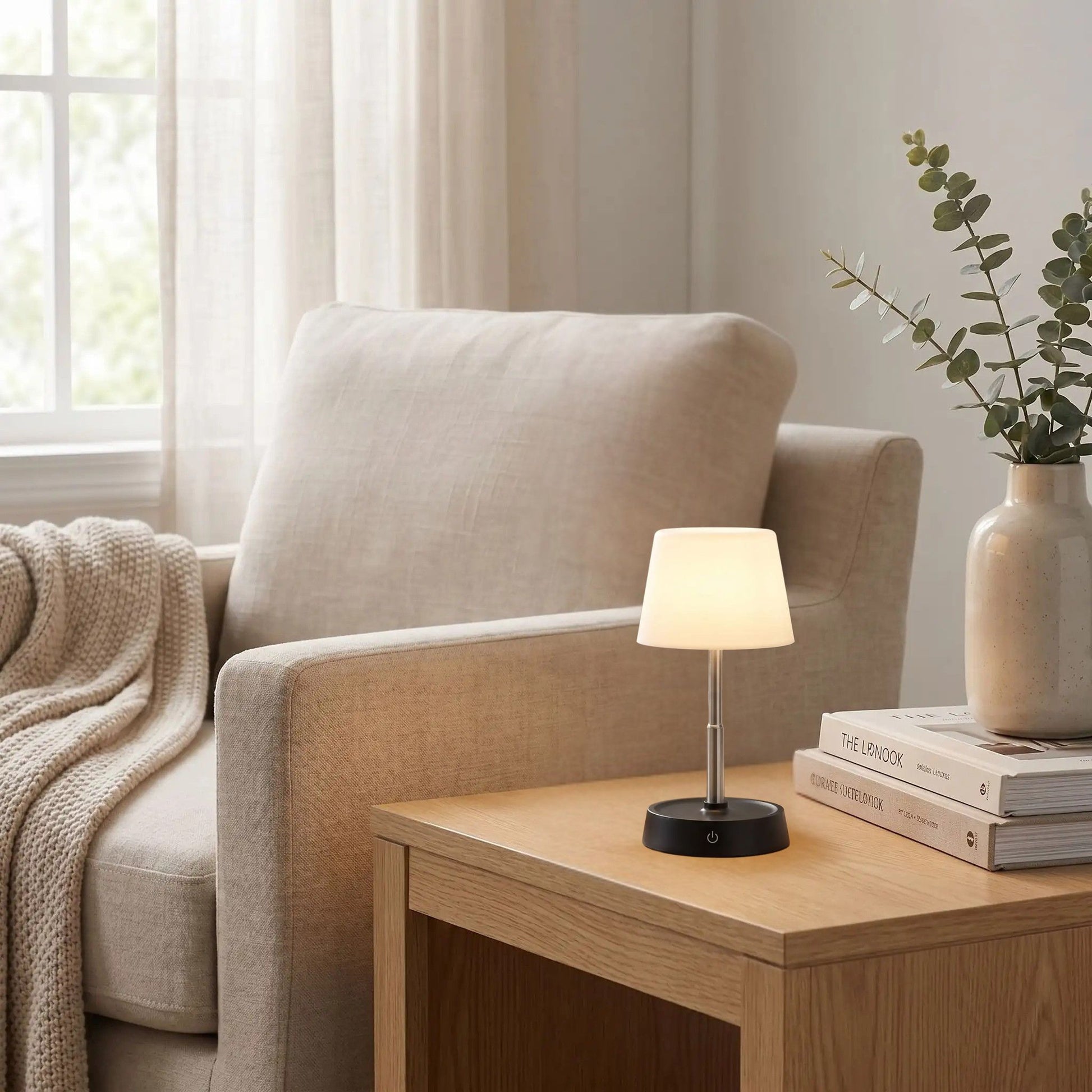 lampe sans fil couleur noir sejour hauteur telescopique