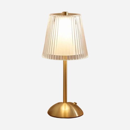 lampe sans fil couleur or variante produit design diamant