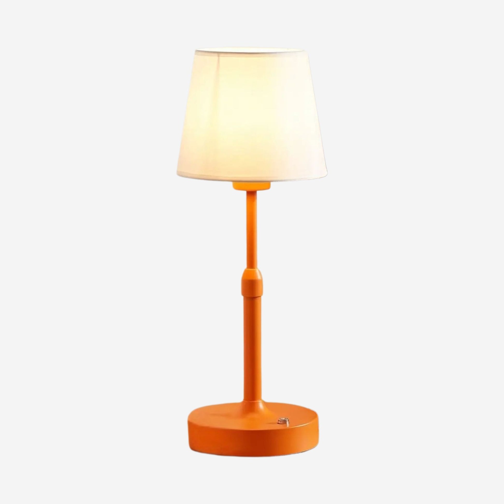 lampe sans fil orange variante produit rechargeable ambiance 12 heures
