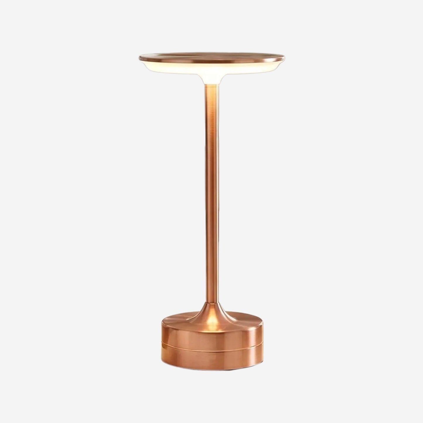 lampe sans fil rechargeable couleur or rose fiche produit couleurs tendance