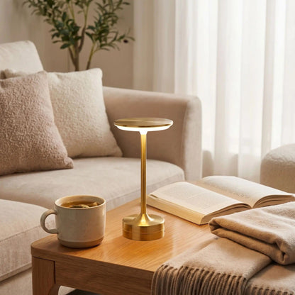 lampe sans fil rechargeable couleur or sejour couleurs tendance