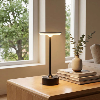 lampe sans fil rechargeable noir couleurs tendance