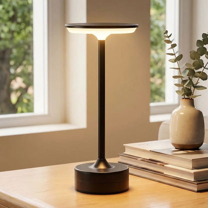 lampe sans fil rechargeable noir vue rapproche couleurs tendance