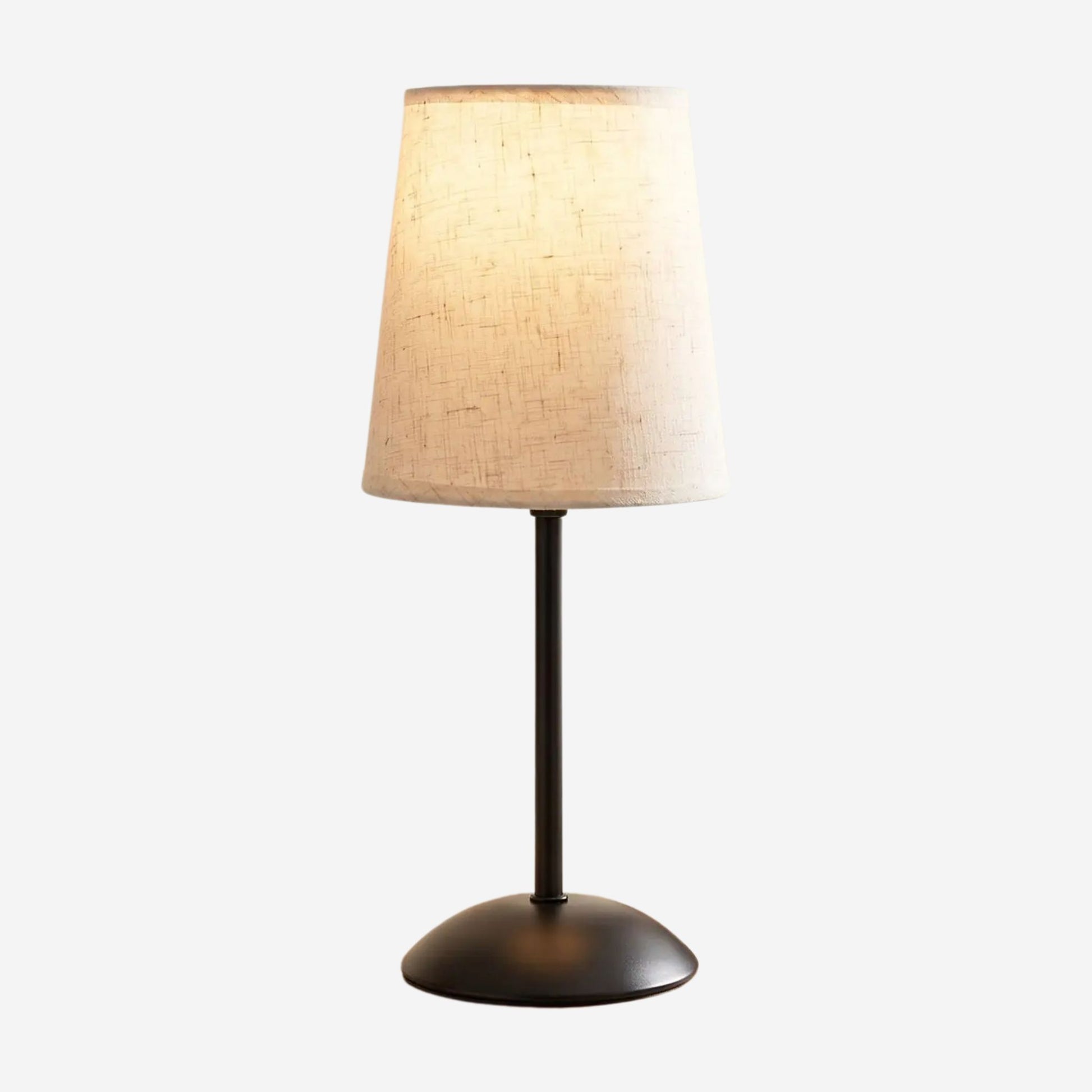 lampe table abat-jour gris fiche produit intensite variable usb