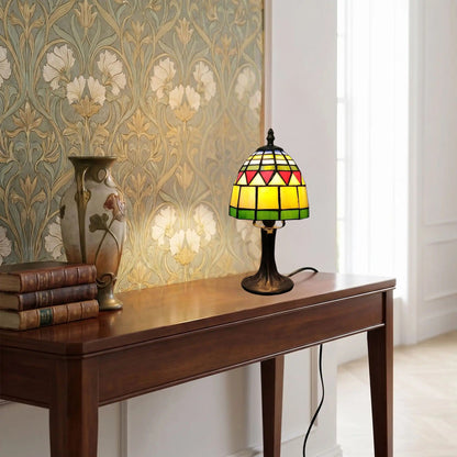 lampe table console sejour art nouveau tiffany