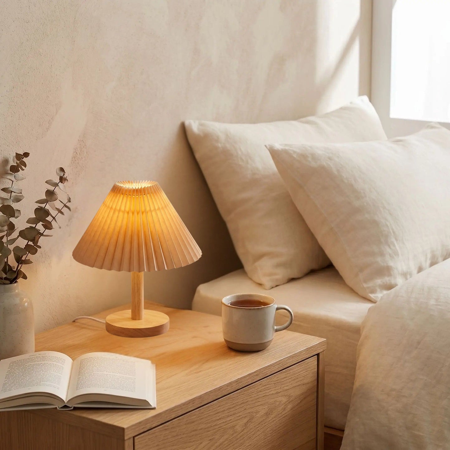 lampe table orange leger cocon dambiance