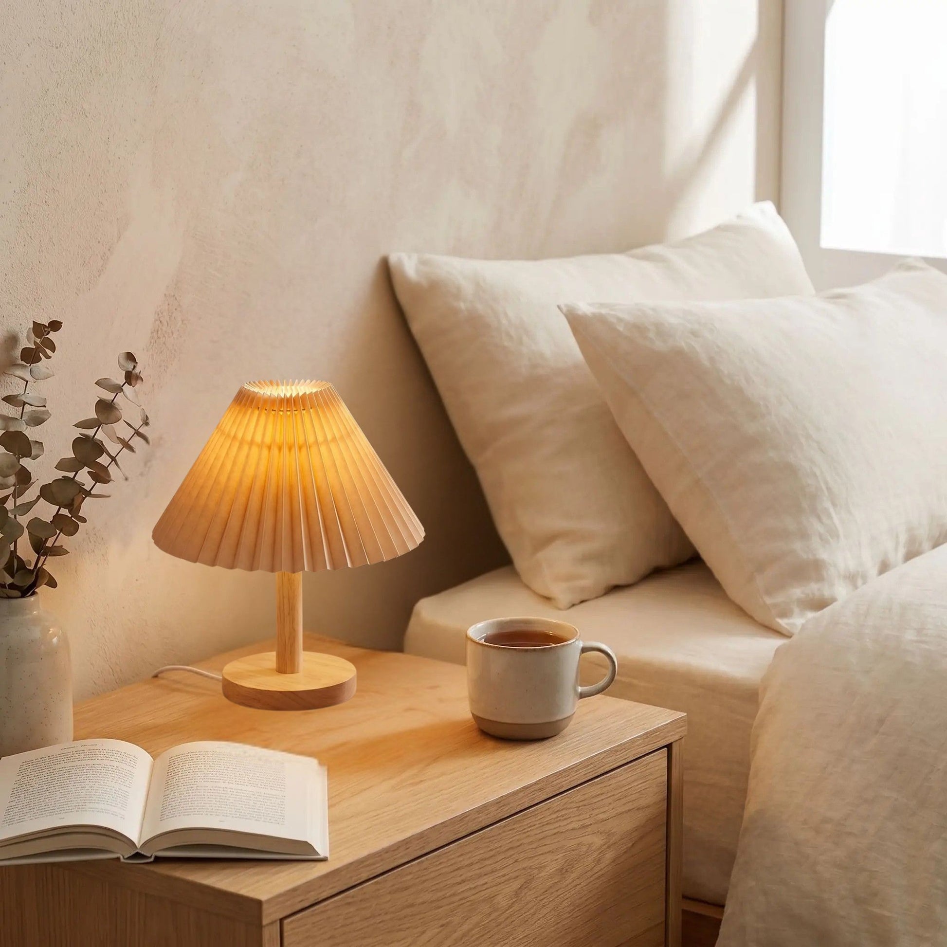 lampe table orange leger cocon dambiance