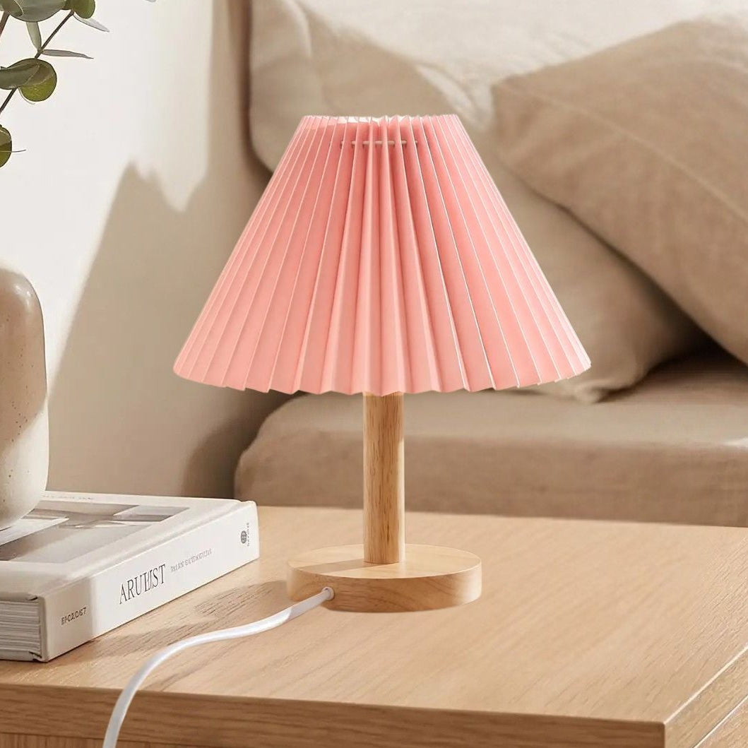 lampe table rose vu rapproche cocon dambiance