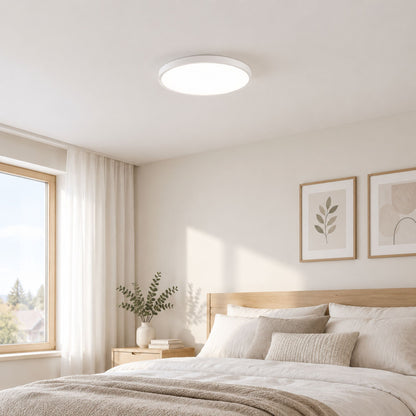 plafonnier blanc chambre ultraslim