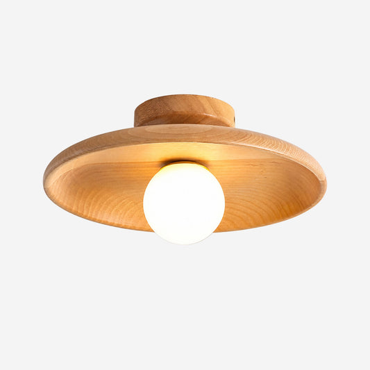 plafonnier bois design japandi naturel fiche produit