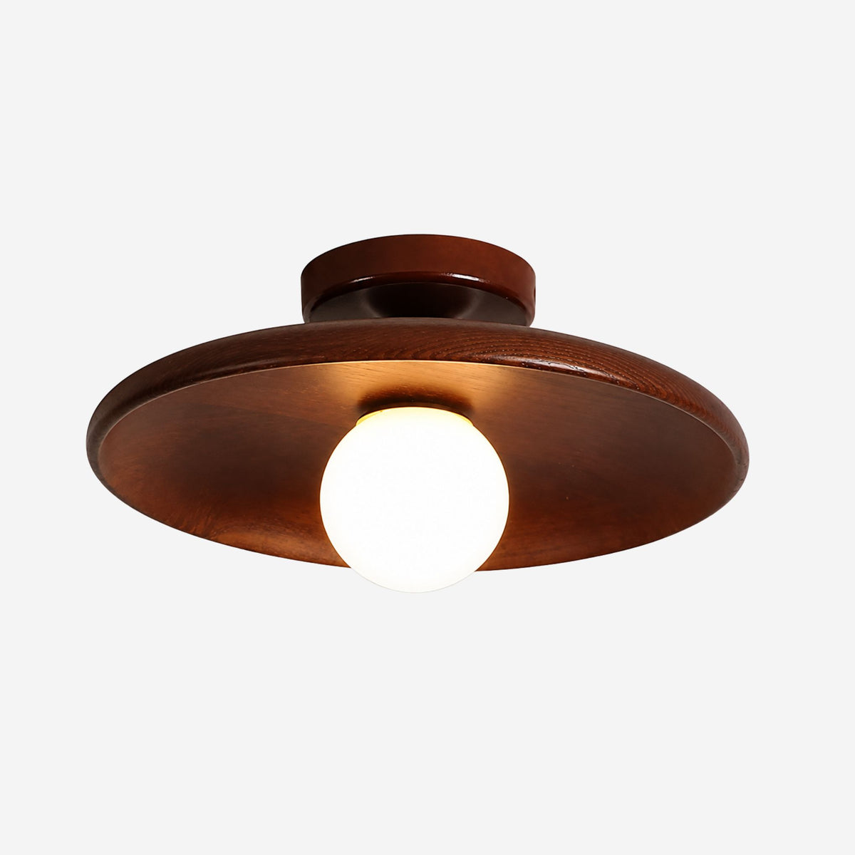 plafonnier bois design japandi noyer fiche produit