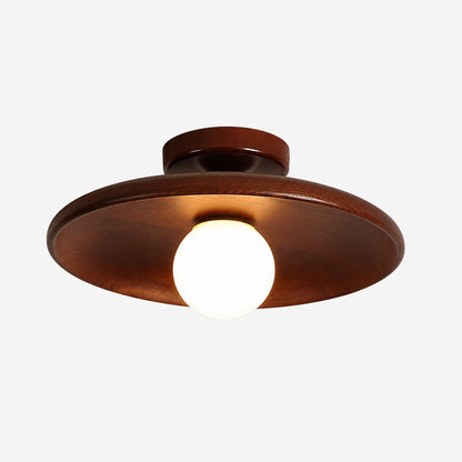 plafonnier bois design japandi noyer fiche produit