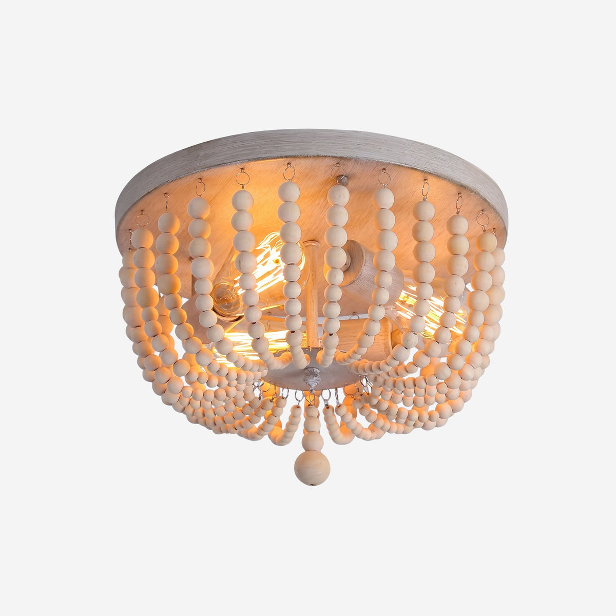 plafonnier bois perles boheme chic naturel fiche produit