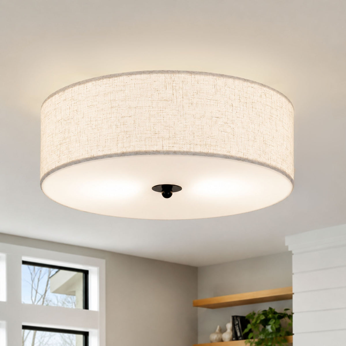 plafonnier inspire vue rapproche