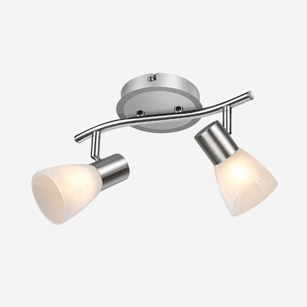 plafonnier spot design moderne 2 spots variante produit