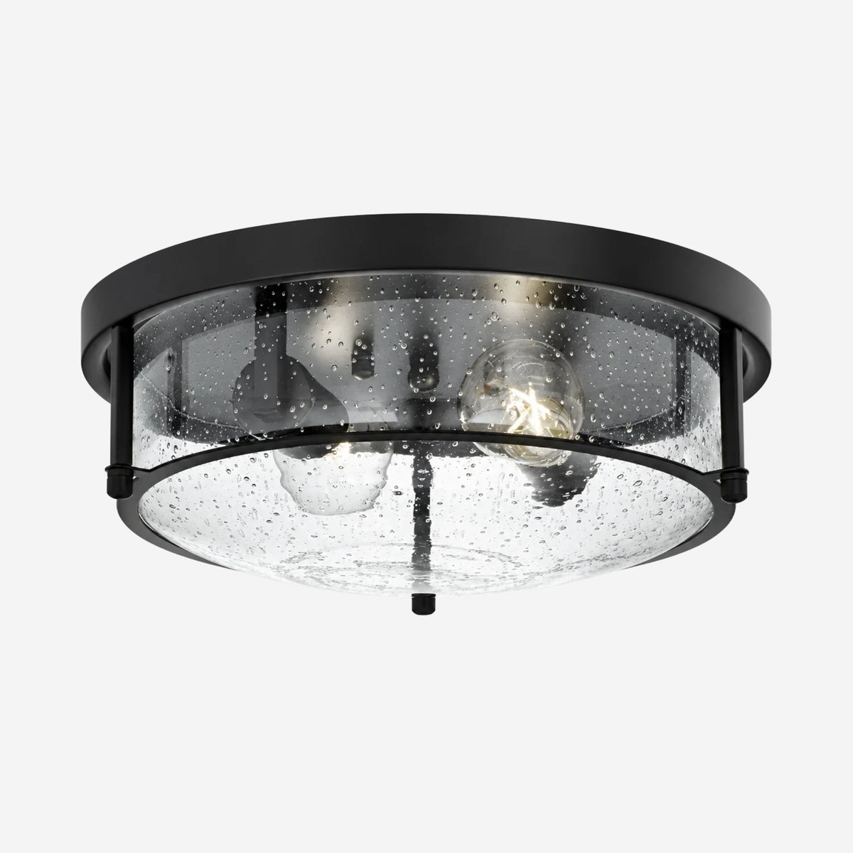 plafonnier verre maison de campagne noir variante produit