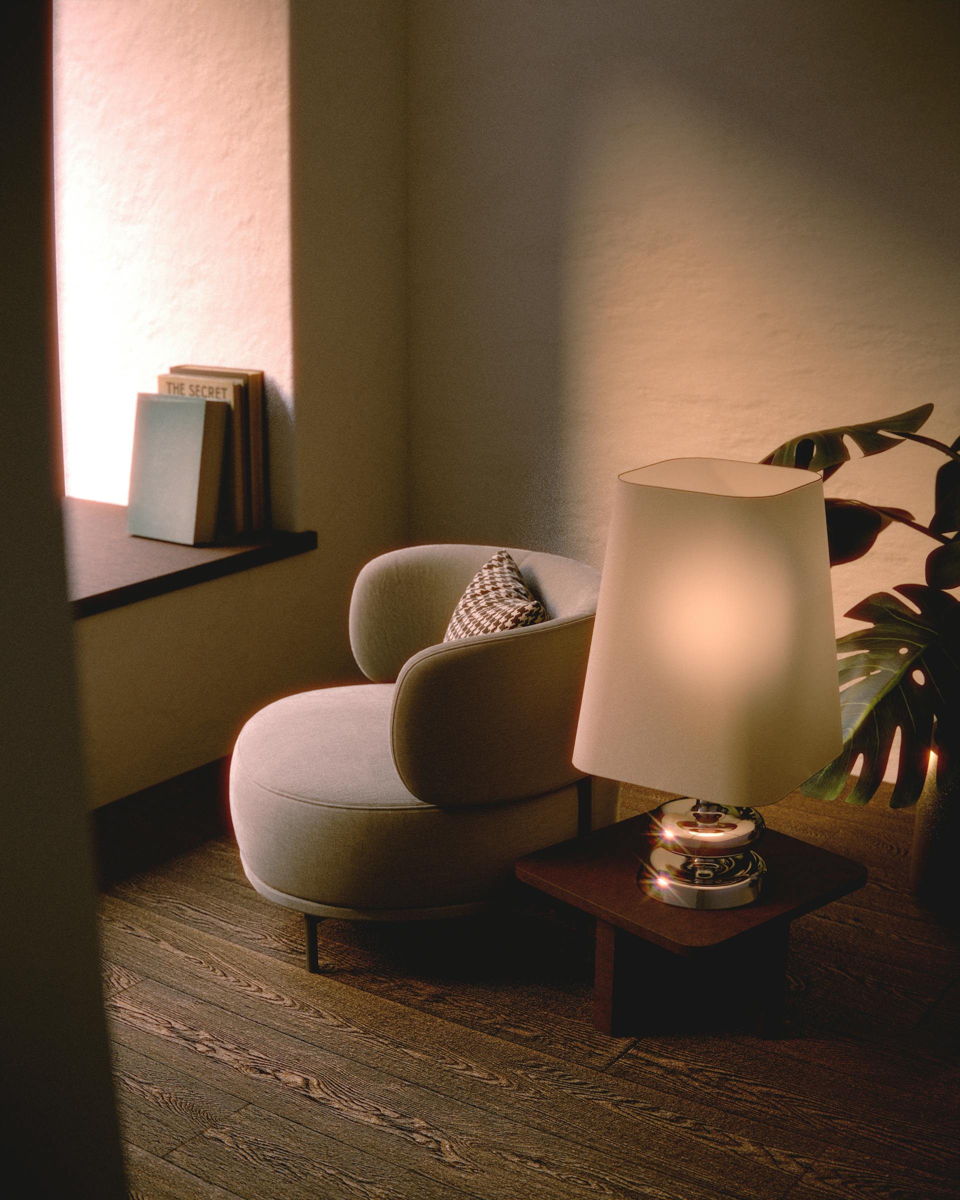 theme lampe abat jour salle sejour